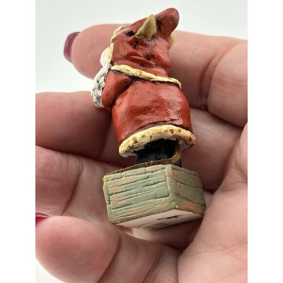 Wee Forest Folk "Father Chris-Mouse" 1989 AP M-146 Mouse Santa Figurine Retired - Picture 5 of 9